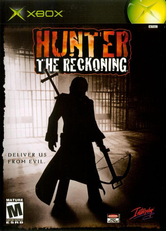 Hunter the Reckoning box art for Xbox